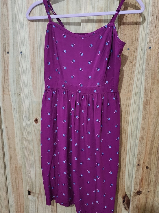 Old Navy Dresses & Skirts - Old Navy Women’s Magenta Floral Spaghetti Strap Dress